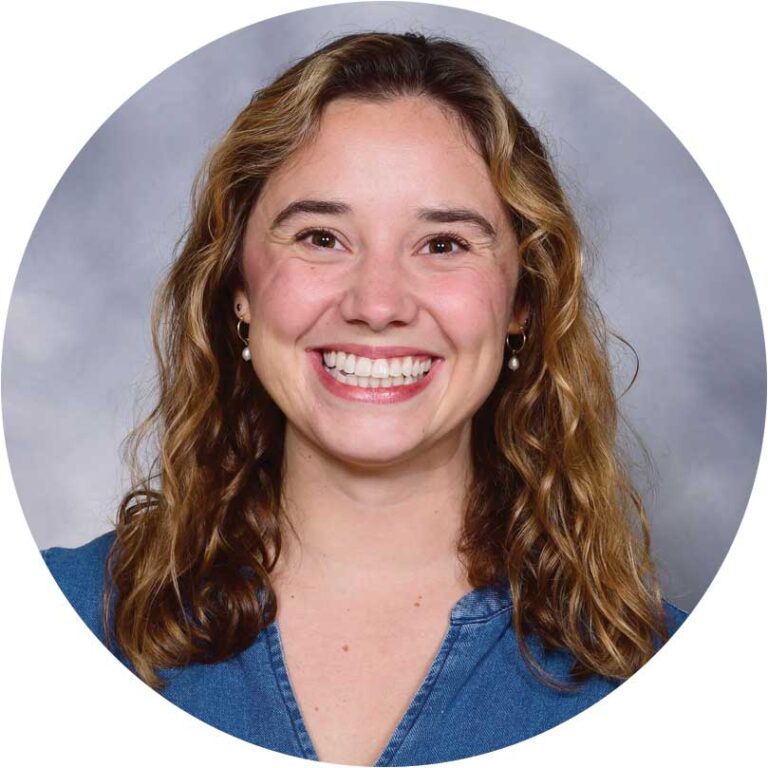 Kindergarten teacher Sarah Schliesman